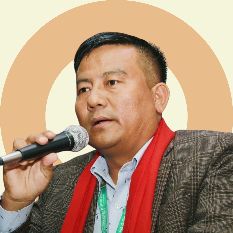 Chairman Bhim Bahadur Thapa