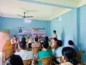 प्रयास साकोसद्वारा ५ लाखको दुर्घटना विमा रकम हस्तान्तरण