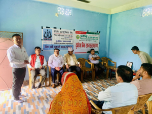 प्रयास साकोसद्वारा ५ लाखको दुर्घटना विमा रकम हस्तान्तरण